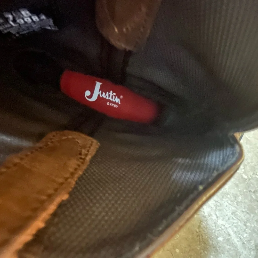 NWT Justin Square Toe Riding Boots Gypsy Collection - Picture 7 of 7